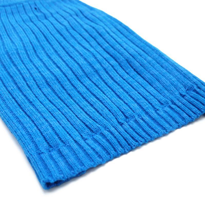 Basic Turtleneck Dog Sweater Blue